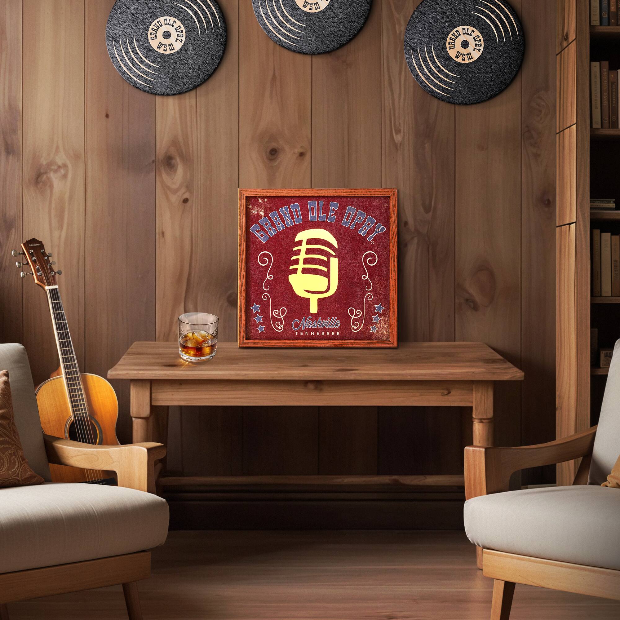 American Art Decor Grand Ole Opry LED Light Box - 12.625" x 12.625"